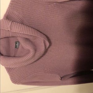 Ombré purple sweater